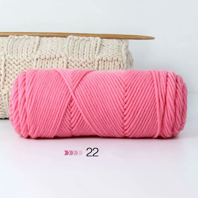 Milk Cotton Handmade DIY Braided Coarse Yarn
