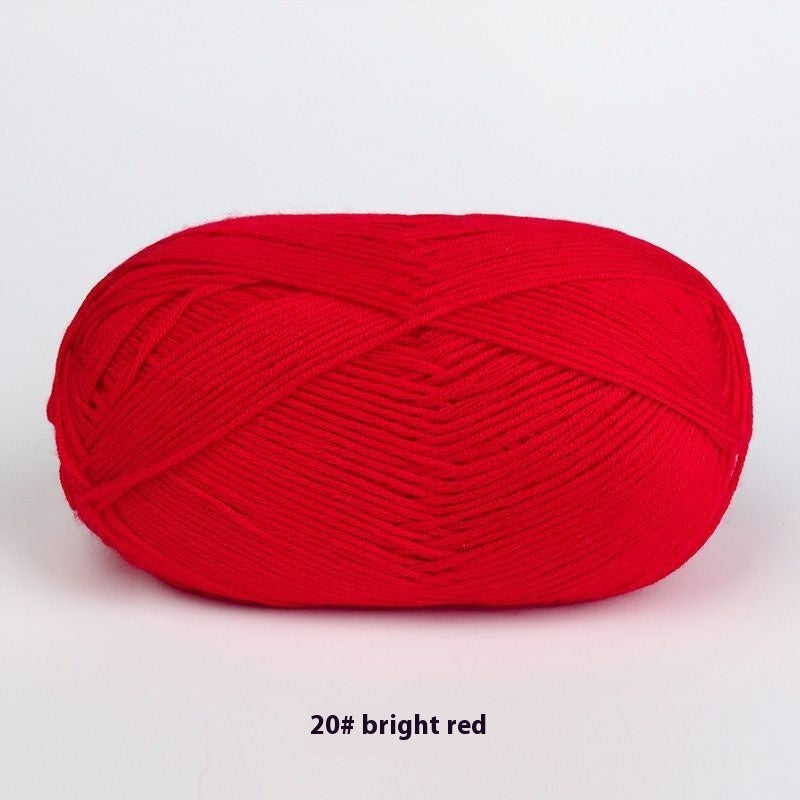 Tencel Bamboo Cotton Wool Ball Bamboo Charcoal Baby And Infant Children Crochet Fine Yarn