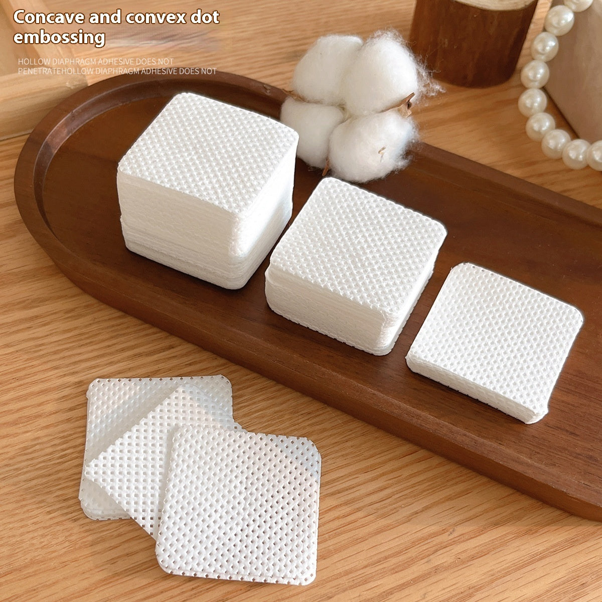 Schwammartiges Reinigungstuch für Maniküre