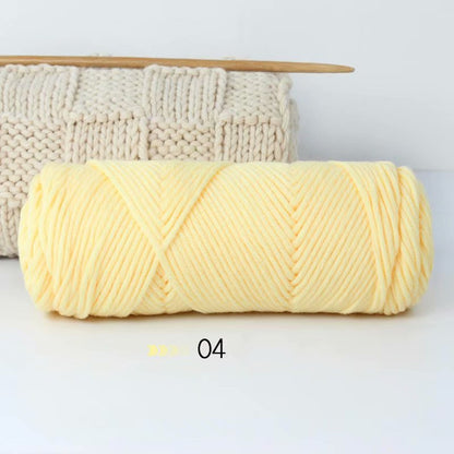 Milk Cotton Handmade DIY Braided Coarse Yarn