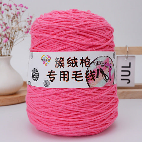 Tufting Special Wool Pagoda Tube Long-staple Cotton Wool Handmade Diy Carpet Shaft Yarn