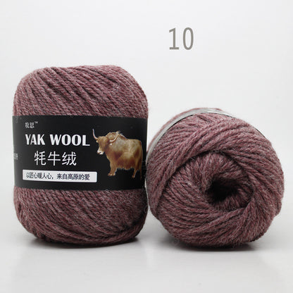 Cow Wool Yarn Scarf Thread Hat 245 Stick Needle Hand-knitted Medium Thick Coat