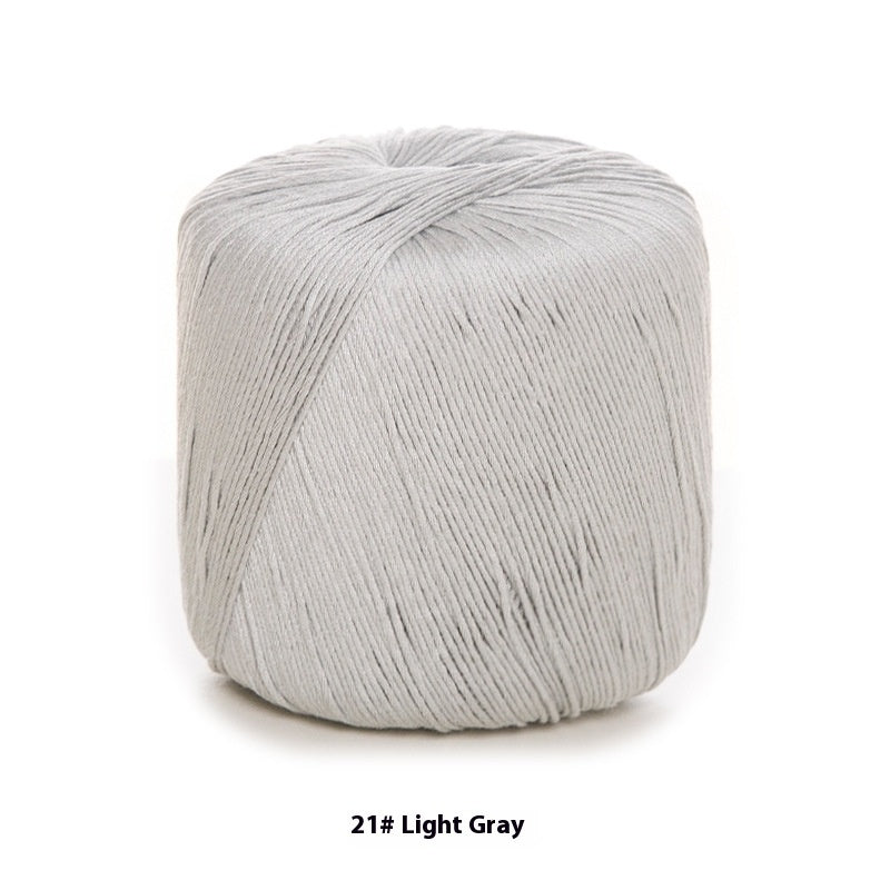 Snowball Nr. 3 Wasser-Su-Spitzengarn DIY Handgewebt