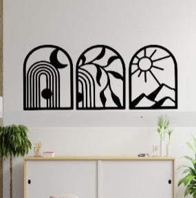 Moderne Acryl-Wandkunst