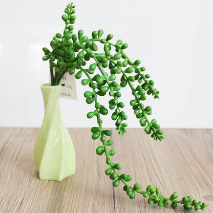 Diy Flower Arrangement Simulation Succulents Plastic Flowers 2 Pieces
