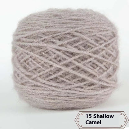 3 Two Groups Of Squirrel-velvet Yarn Hand-knitted Medium Thickness Hat Scarf Coat Waistcoat Cushion Plush Wool 150g