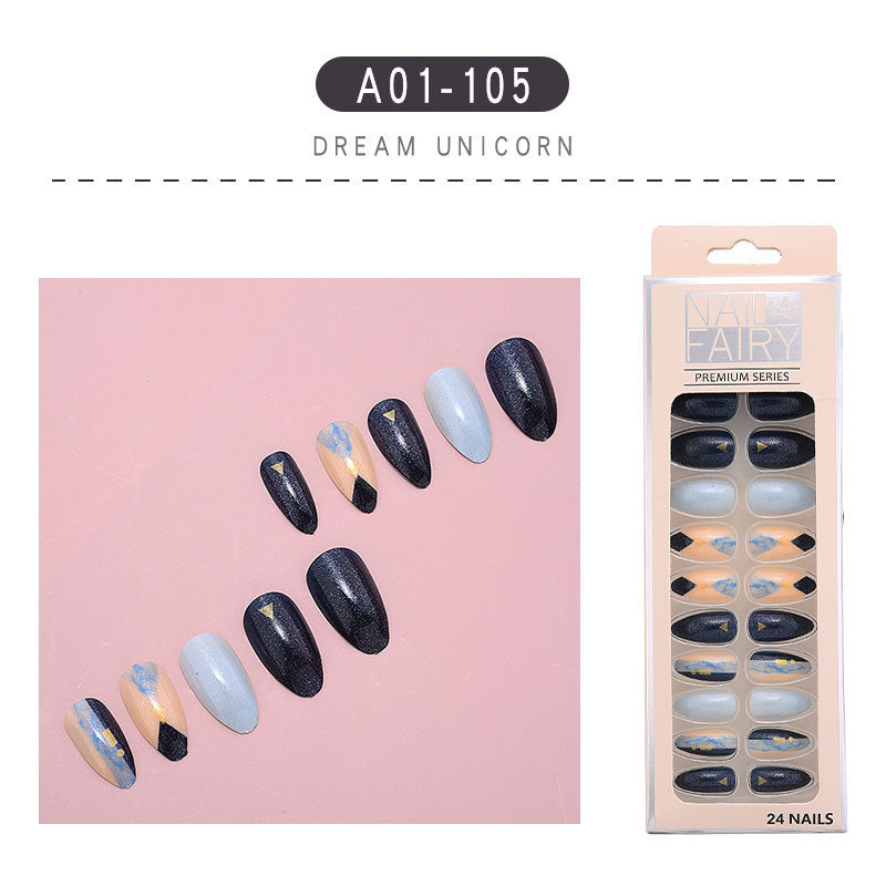 Europäische und amerikanische Maniküre-Teile, fertige künstliche Nägel