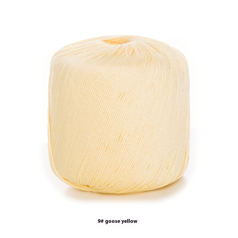 Snowball Nr. 3 Wasser-Su-Spitzengarn DIY Handgewebt