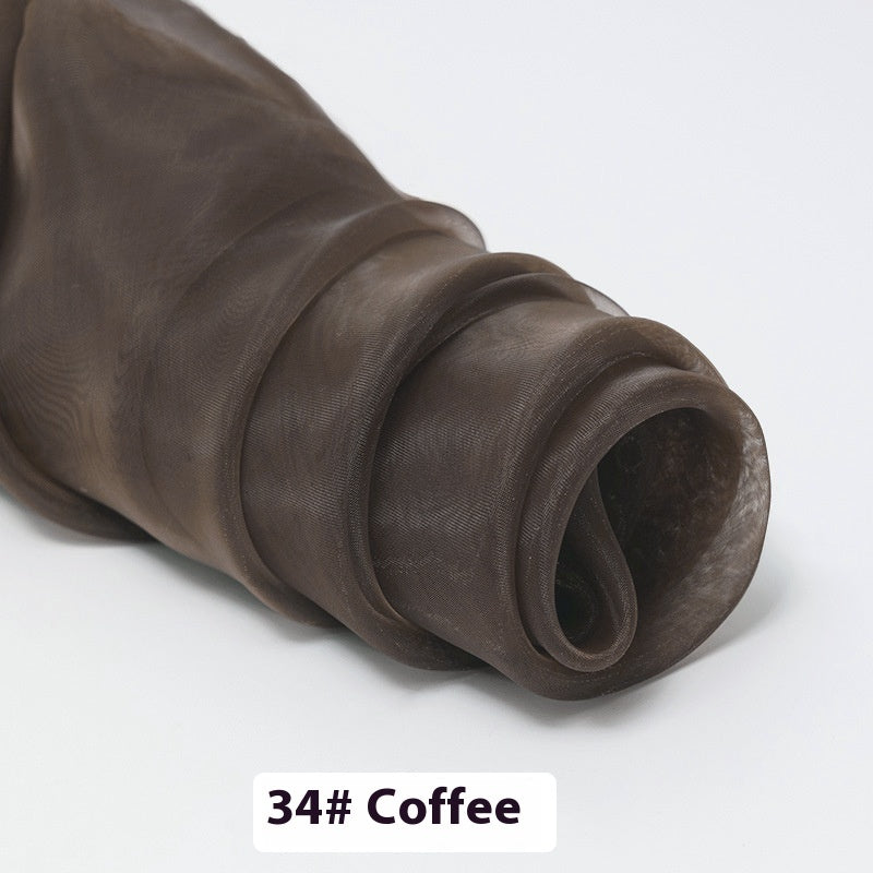 Fine-meshed Organza Fabric Yarn Sheer Yarn Wedding Dress