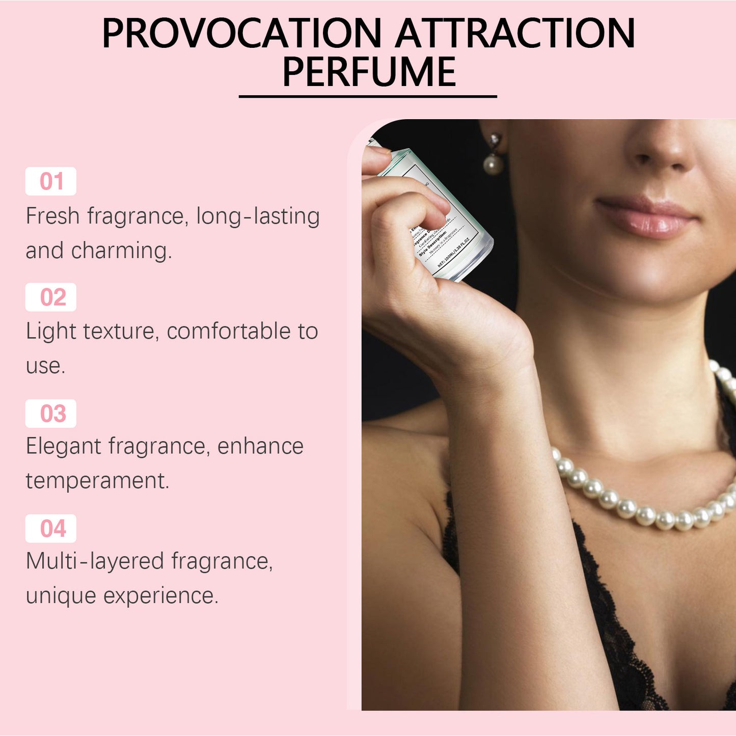 Langanhaltender Duft, elegantes Parfüm