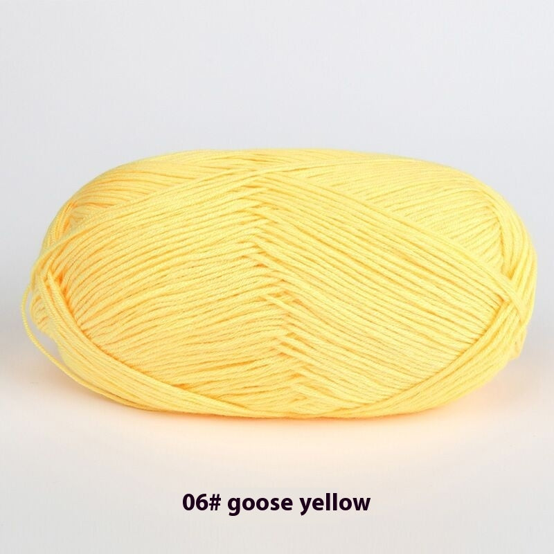 Tencel Bamboo Cotton Wool Ball Bamboo Charcoal Baby And Infant Children Crochet Fine Yarn