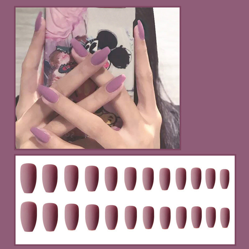 Fashion Simple Damen Mattes Peeling Ballerina