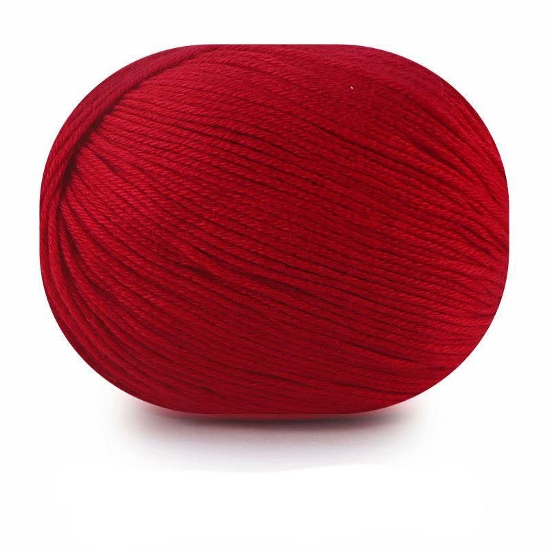 6-strand Hand-woven Milk Cotton Yarn