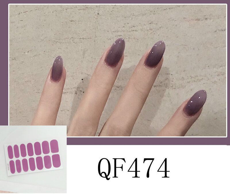 Nagelsticker 3D Diamant-Nagel 14 Sticker Wasserfeste Nagelsticker Komplettsticker Für Schwangere