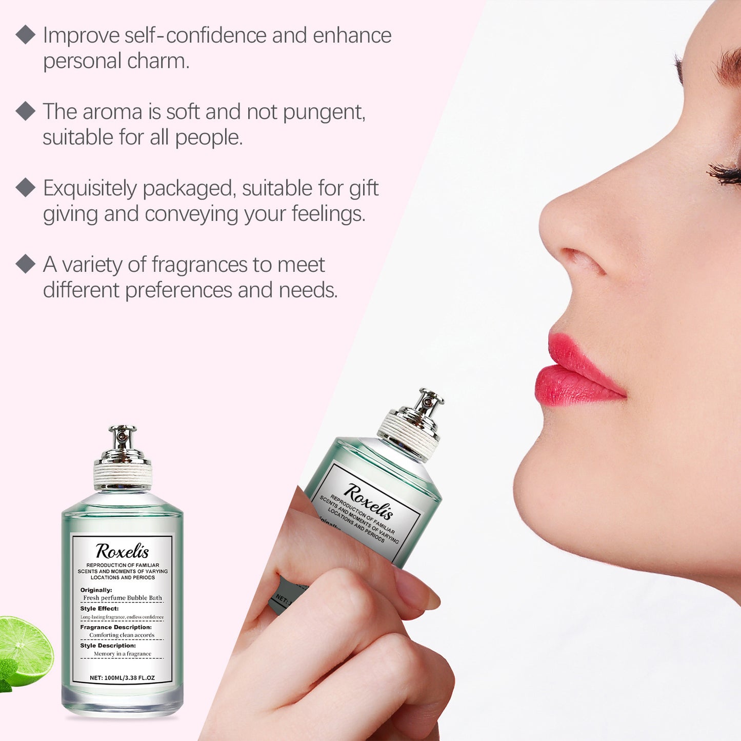 Langanhaltender Duft, elegantes Parfüm