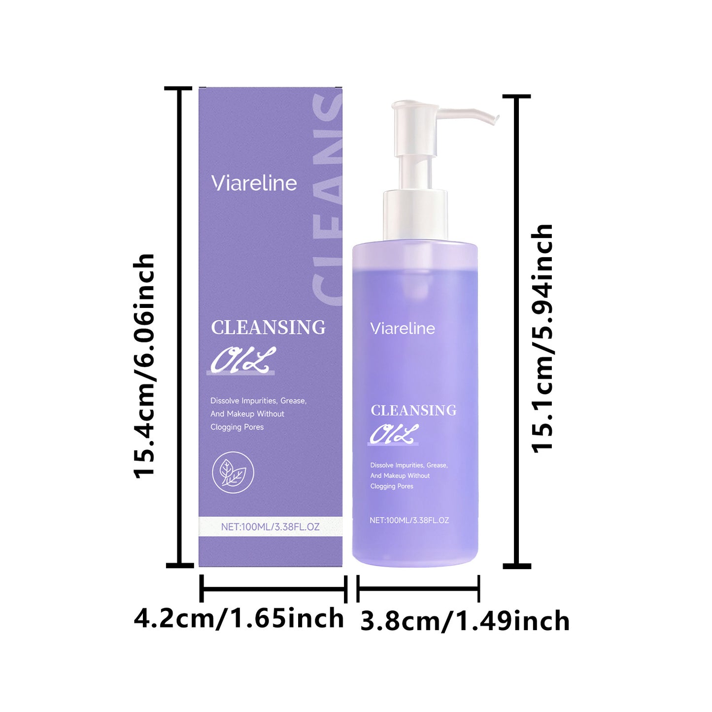 Moisturizing And Cleansing Facial Oil For Dissolving Makeup And Removing Makeup