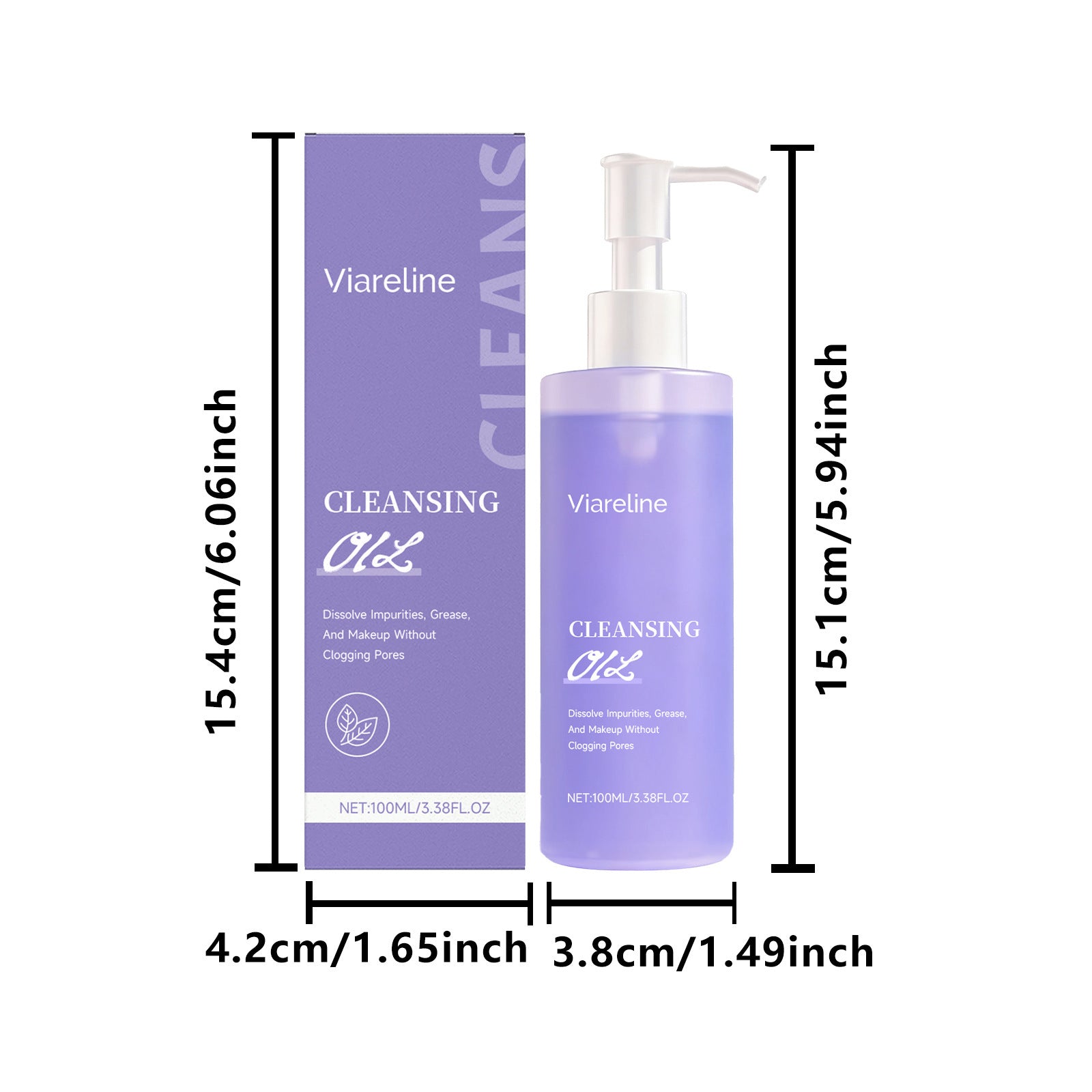 Moisturizing And Cleansing Facial Oil For Dissolving Makeup And Removing Makeup