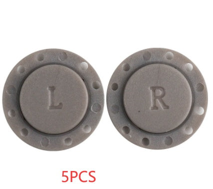 Handgenähte Knopfleiste mit Magnetverschluss 