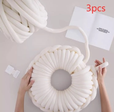 Superdickes, voluminöses Baumwollgarn aus Merinowolle