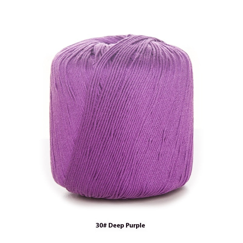 Snowball Nr. 3 Wasser-Su-Spitzengarn DIY Handgewebt