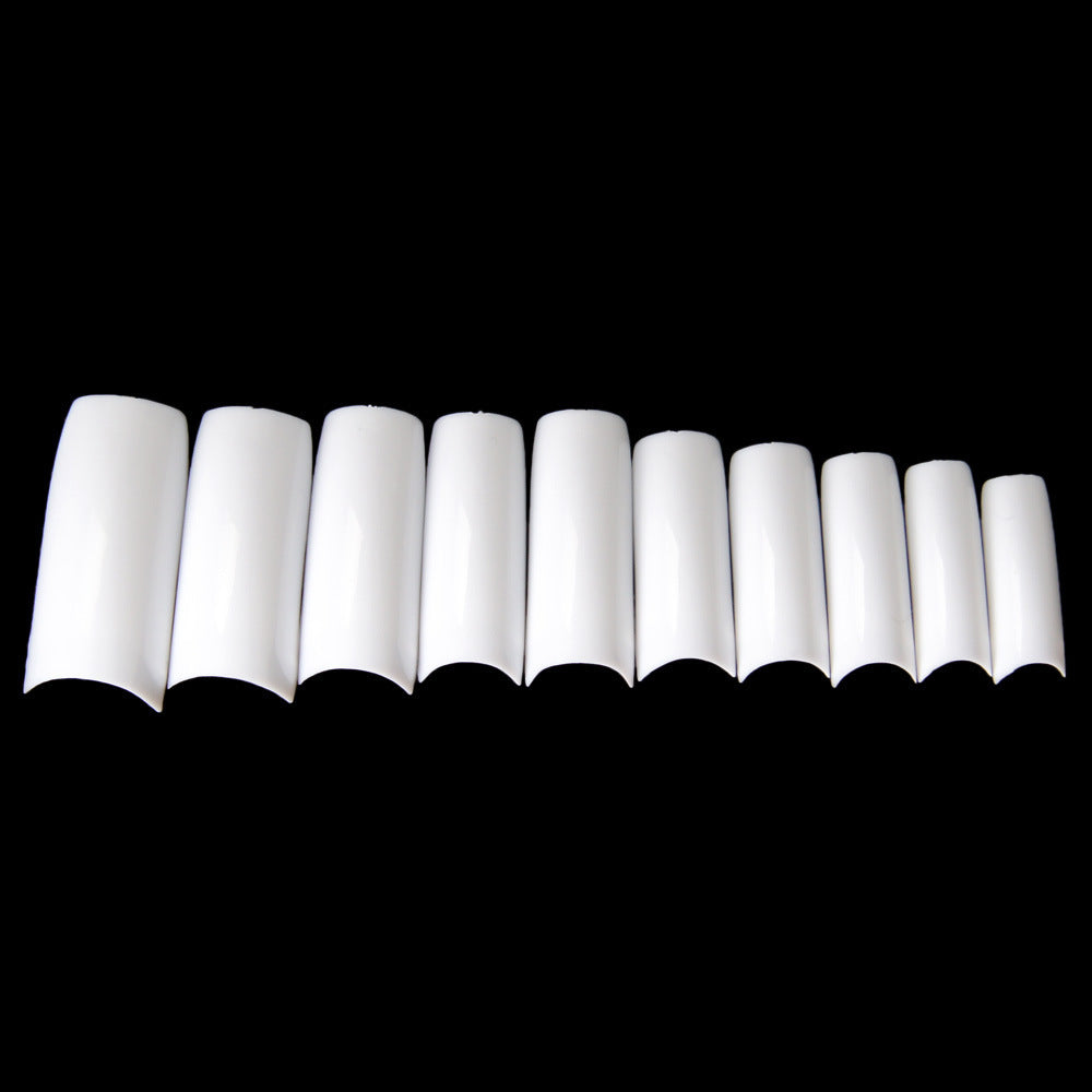 Naturfarbene Vollpaste, halbe Stifte, 500 Stück pro Packung, French Nails