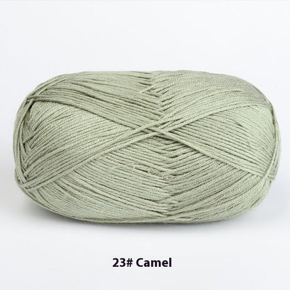Tencel Bamboo Cotton Wool Ball Bamboo Charcoal Baby And Infant Children Crochet Fine Yarn