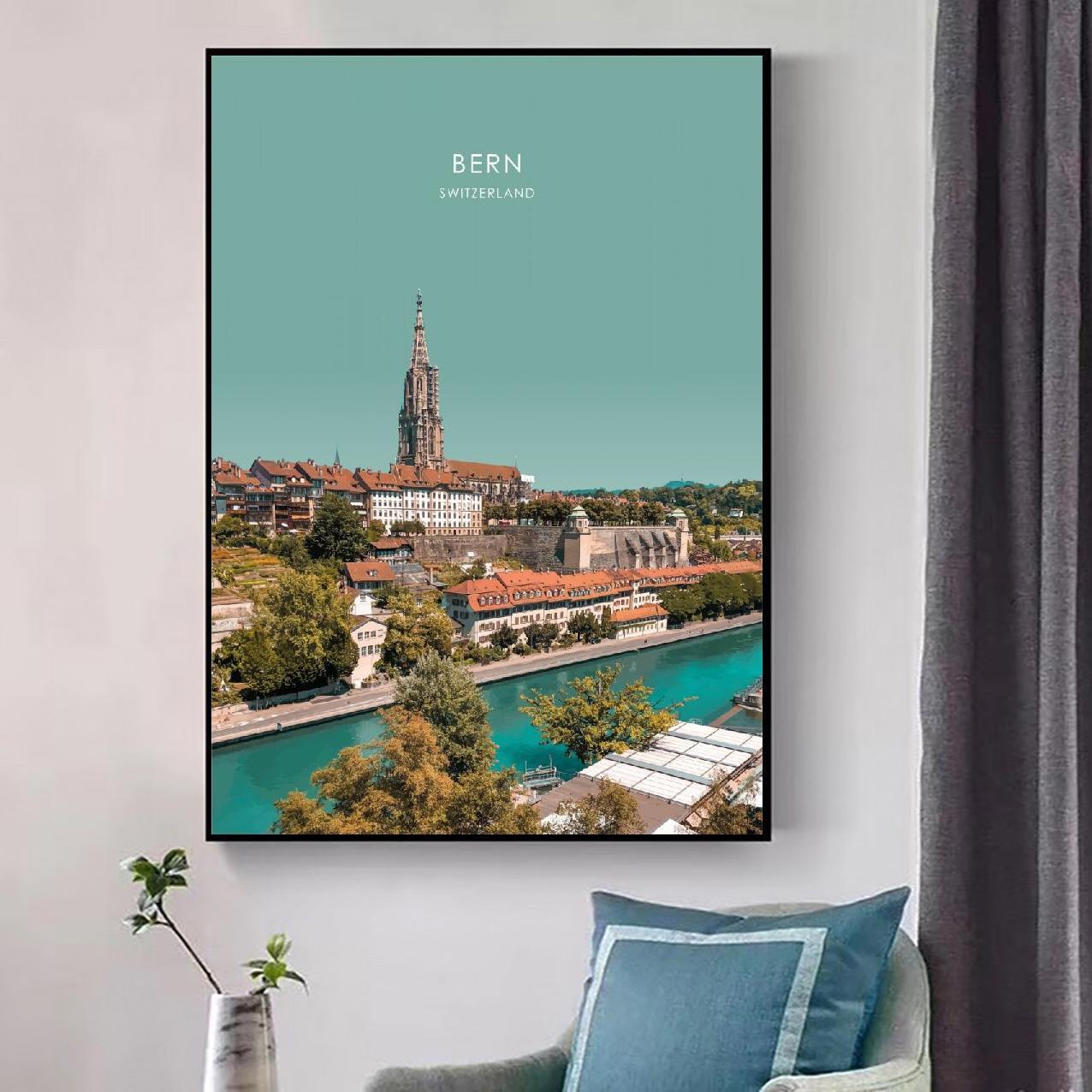 Kunstdruck auf Leinwand – Wanddekoration fürs Wohnzimmer