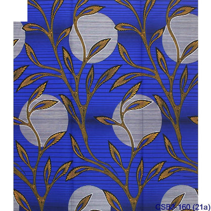 Baumwollstoff mit afrikanisch-indischem geometrischem Muster, gewachst