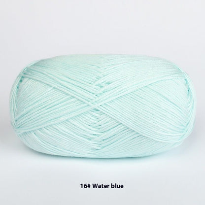 Tencel Bamboo Cotton Wool Ball Bamboo Charcoal Baby And Infant Children Crochet Fine Yarn