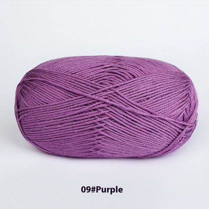 Tencel Bamboo Cotton Wool Ball Bamboo Charcoal Baby And Infant Children Crochet Fine Yarn