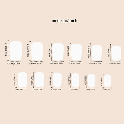 Damen-French-Press-Nagelsticker