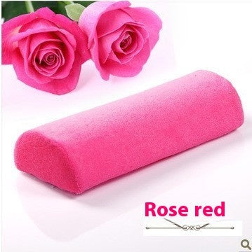 Removable And Washable For Nail Beauty Semicircle Towel Hand Pillow Colors